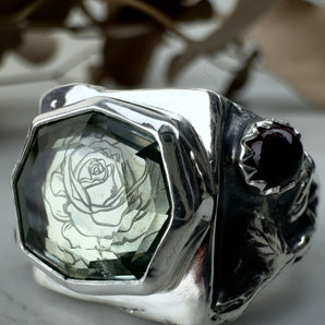 Rose Signet Ring