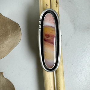 Bague en agate païute